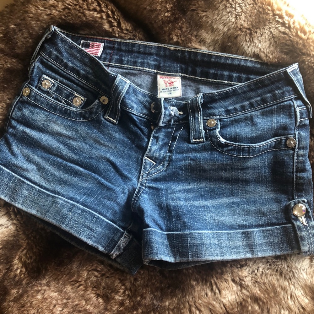 True Religion Jean shorts